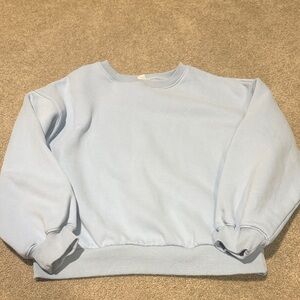 Light Blue Crewneck Sweatshirt